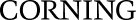 Corning Black Logo